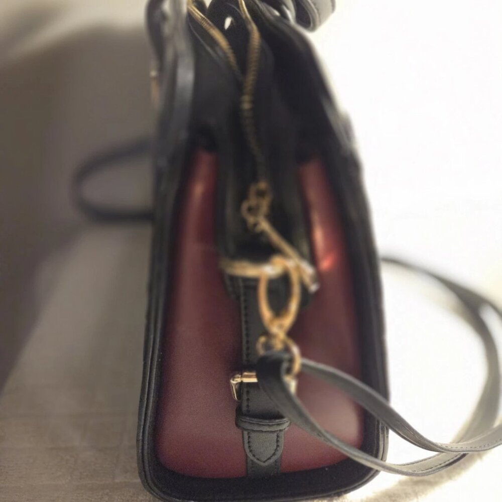Ana Lublin Fashion Tote Purse Crossbody Shoulder Black Bag View 4